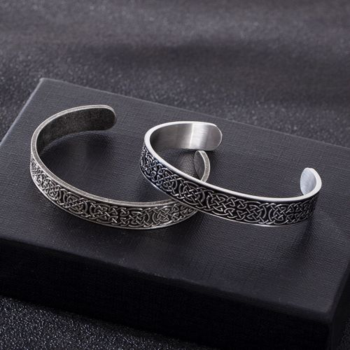 Titanium Steel Tibetan Bangle