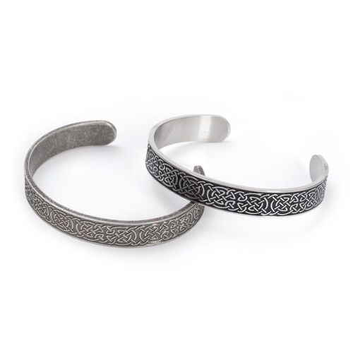 Titanium Steel Tibetan Bangle