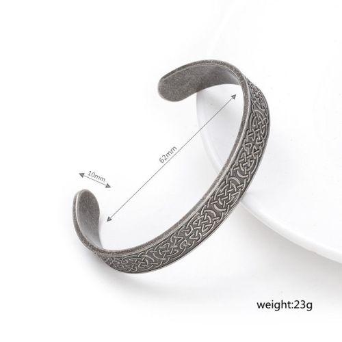 Titanium Steel Tibetan Bangle