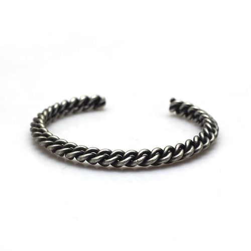 Titanium Steel Cuban Bangle