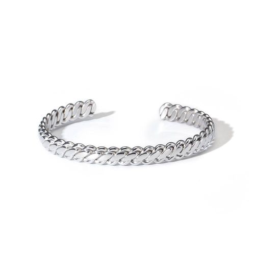 Titanium Steel Braided Bangle