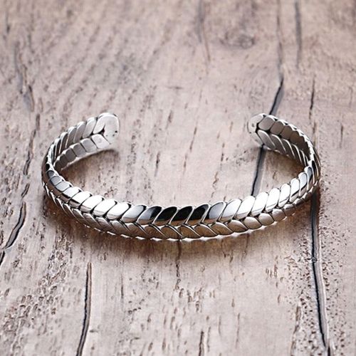 Titanium Steel Spike Bangle