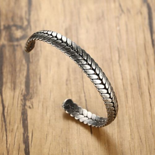 Titanium Steel Spike Bangle