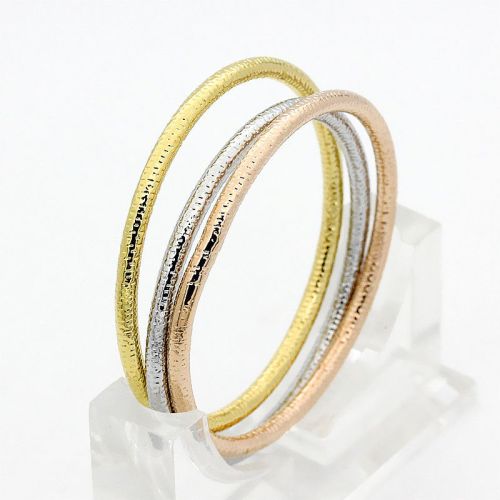 Titanium Steel Texture Bangle