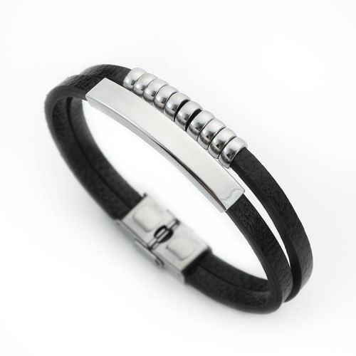 Silver 316L Steel Bracelet