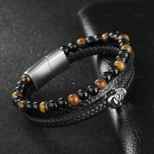 Tiger Eyes Bead Bracelet