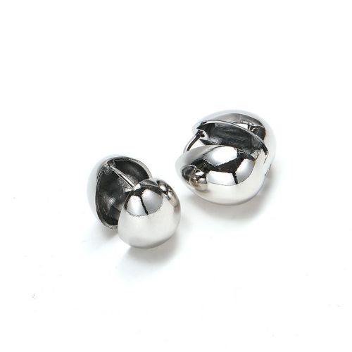 Titanium Steel Smooth Earrings