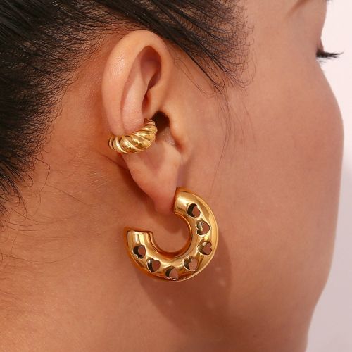 316L Steel Hoop Earrings