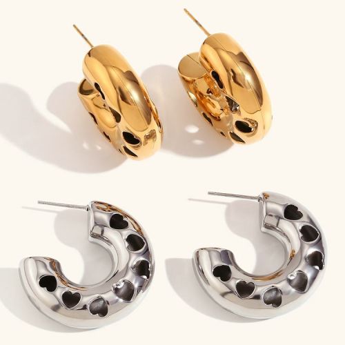 316L Steel Hoop Earrings