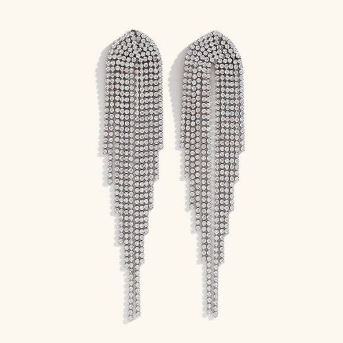 316L Steel Zircon Earrings