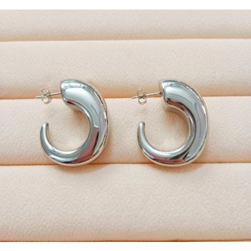 Titanium Steel Hoop Earrings