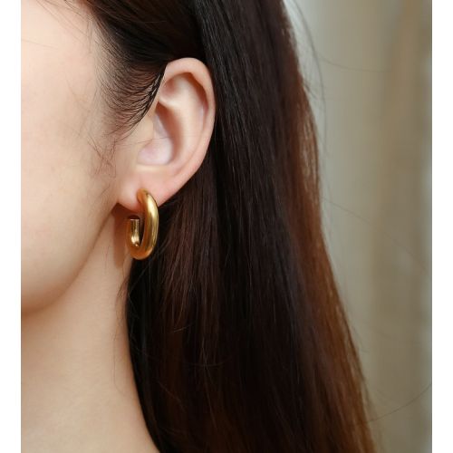 Gold Hoop Earrings