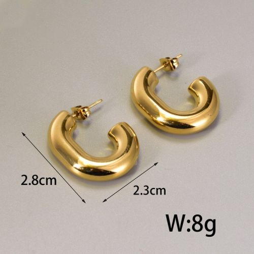 Gold Hoop Earrings