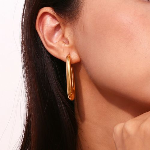 316L Steel Hoop Earrings