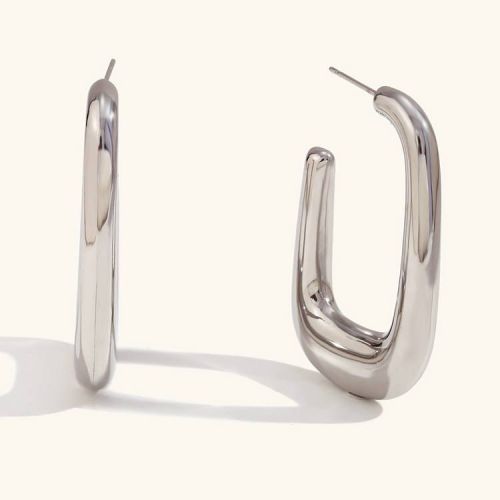 316L Steel Hoop Earrings