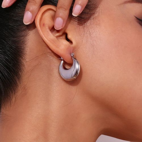 316L Steel Hoop Earrings