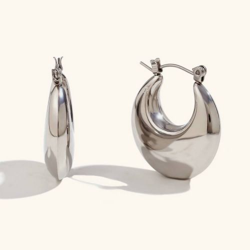 316L Steel Hoop Earrings