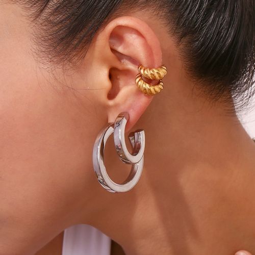 316L Steel Hoop Earrings