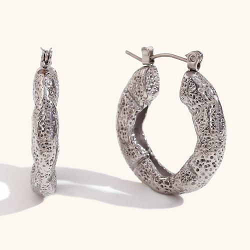 316L Steel Hoop Earrings