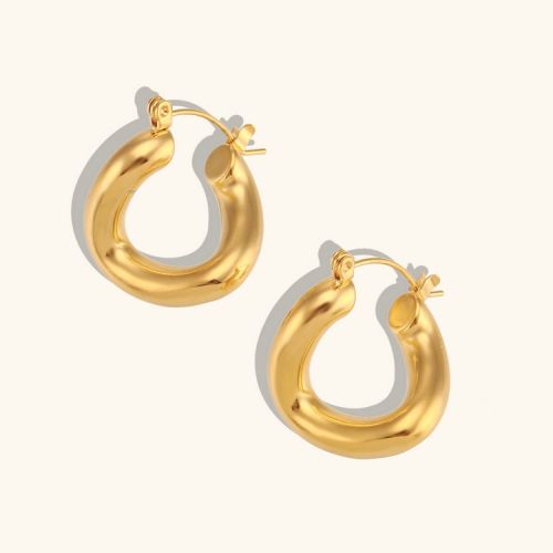 316L Steel Hoop Earrings