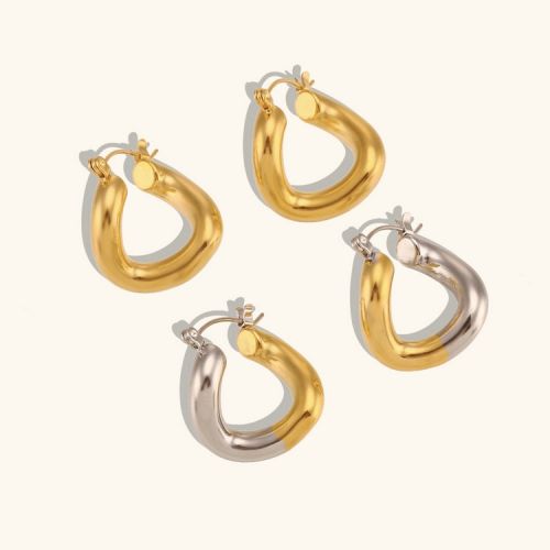 316L Steel Hoop Earrings