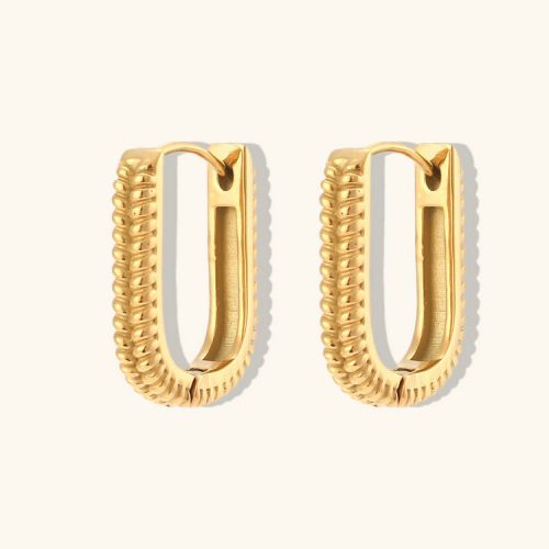 316L Steel Hoop Earrings