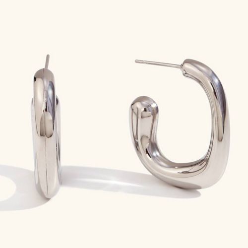 316L Steel Hoop Earrings