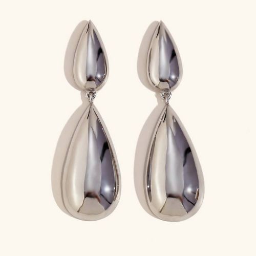 316L Steel Long Earrings