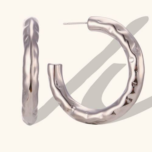 316L Steel Hoop Earrings