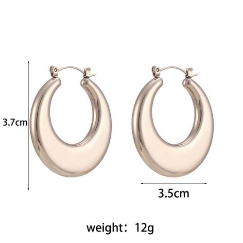 316L Steel Hoop Earrings