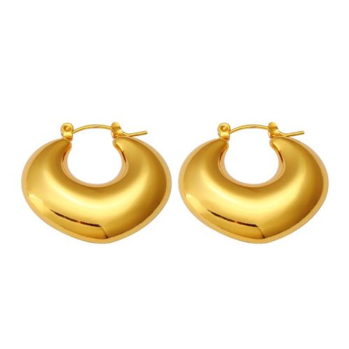 Gold S.Steel Earrings