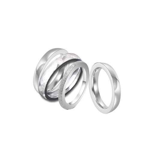 Silver Multilayer Ring