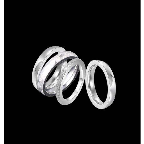 Silver Multilayer Ring