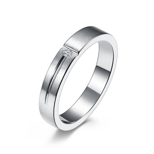 Titanium Steel Smooth Ring