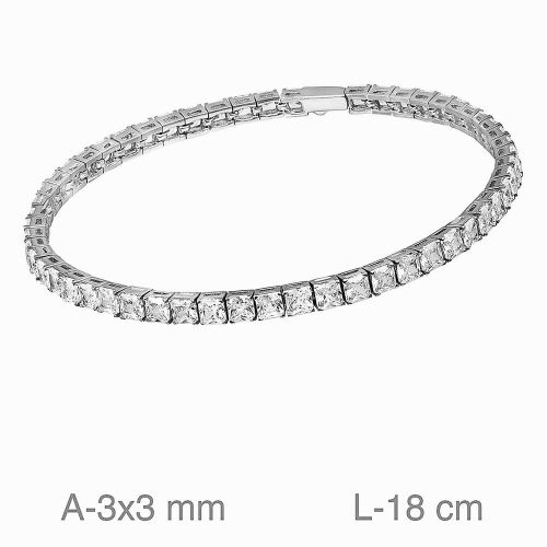 Princess Cut Bracelet