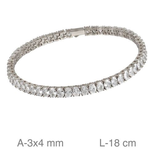 Oval Cut Bracelet