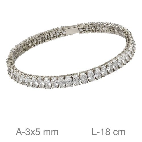 Oval Cut Bracelet